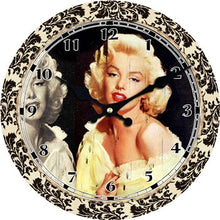 Load image into Gallery viewer, Vintage Marilyn Monroe Clock