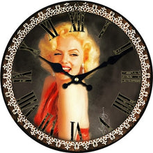 Load image into Gallery viewer, Vintage Marilyn Monroe Clock