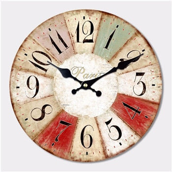 Retro Paris Clock