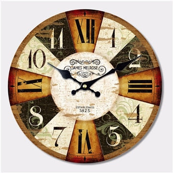 Retro James Melrose Clock
