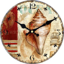 Load image into Gallery viewer, Seashell Clock