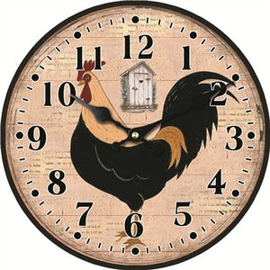 Vintage Rooster Clock
