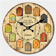 Load image into Gallery viewer, Retro Vintage Clock