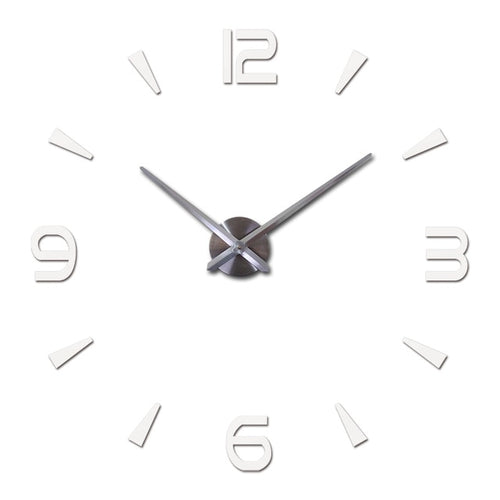 DIY Classy Clock - White