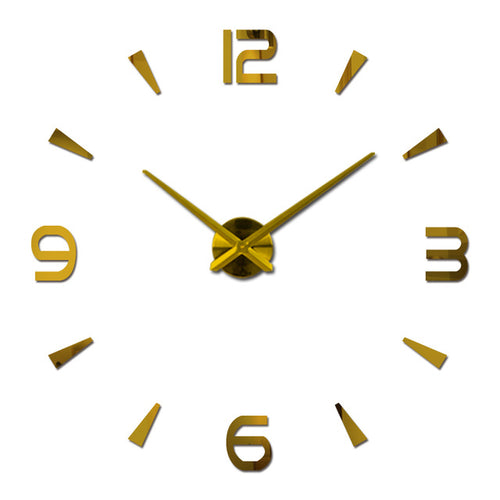 DIY Classy Clock - Golden