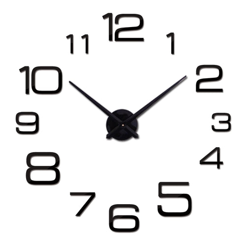 DIY Fancy Clock - Black