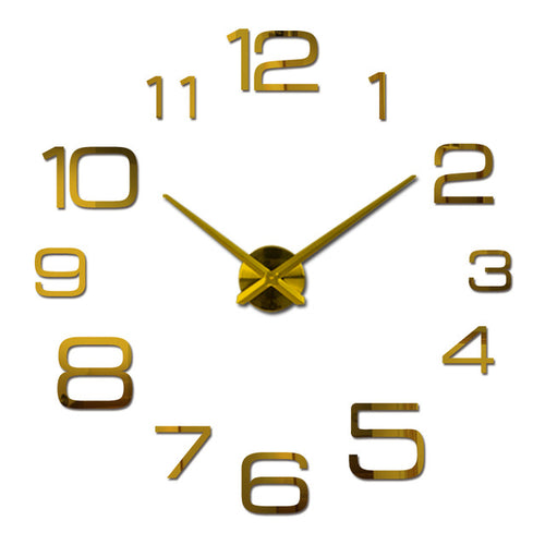 DIY Fancy Clock - Golden
