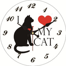 Load image into Gallery viewer, I Love My Cat Clock