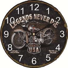 Load image into Gallery viewer, Legends Never Die Clock