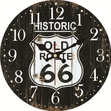 Load image into Gallery viewer, Historic Old Route 66 Clock
