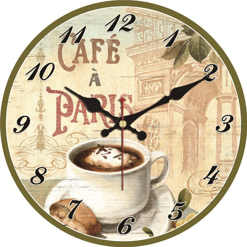 Cafe A Paris Clock