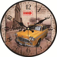 Load image into Gallery viewer, Cars on Route 66 Clock