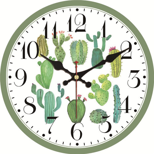 Cactus Clock