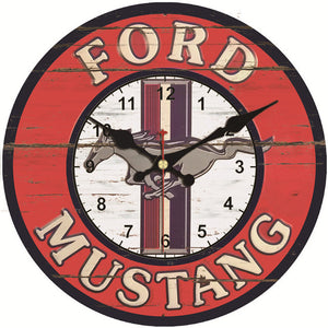 Ford Mustang Clock