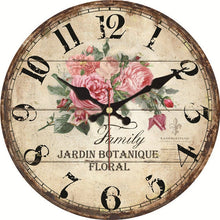 Load image into Gallery viewer, Family Rose Clock